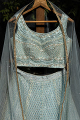 Powder Blue Lehenga