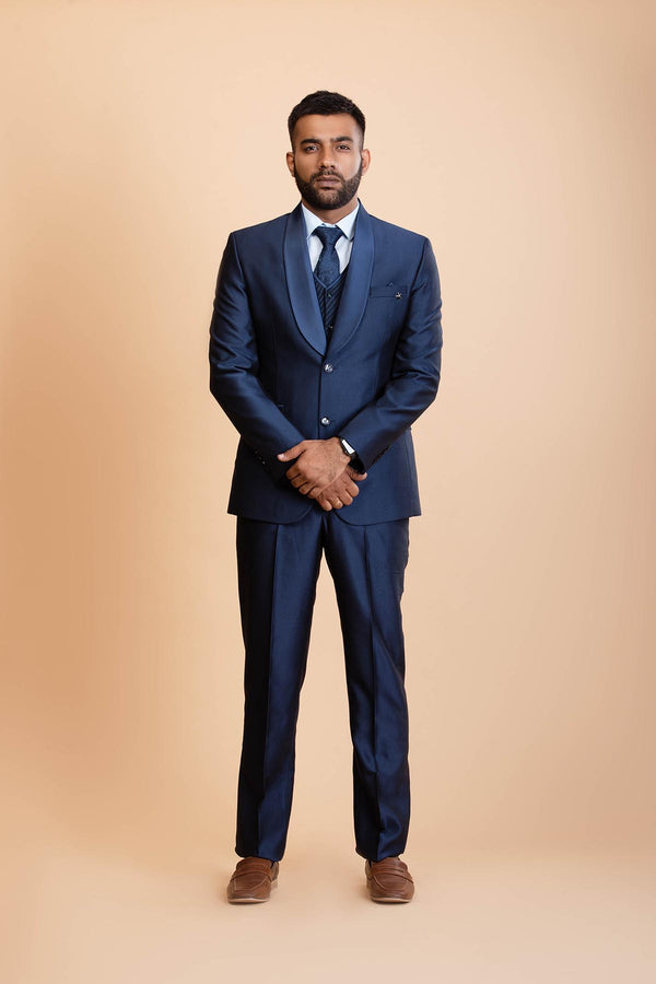 Cobalt Blue 5 Piece Suit