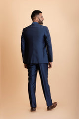 Cobalt Blue 5 Piece Suit